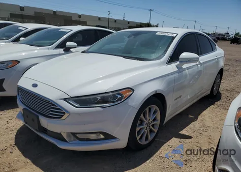 2017 Ford Fusion Se Hybrid z USA, uszkodzony, nr VIN 3FA6P0LU1HR409694